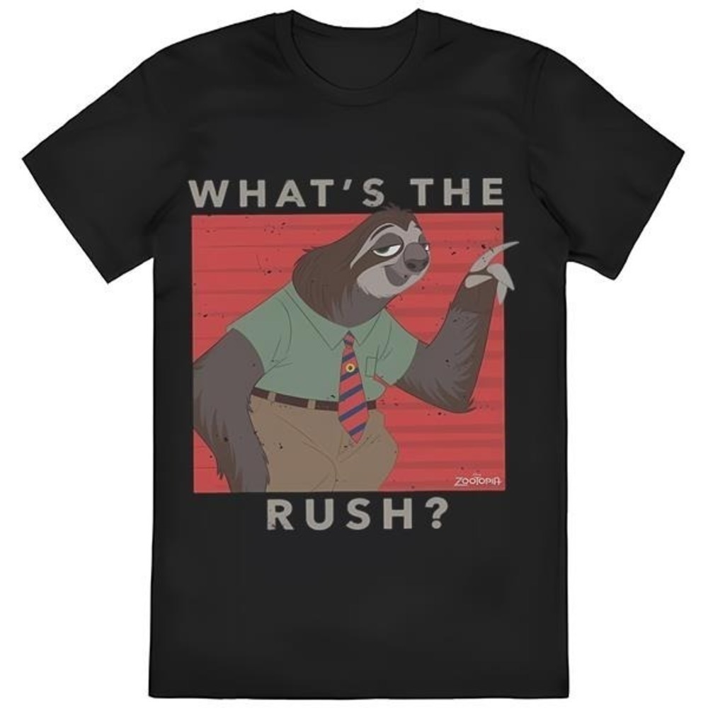 Zootopia Flash Funny Quote Slow Sloth Graphic Unisex T-Shirt